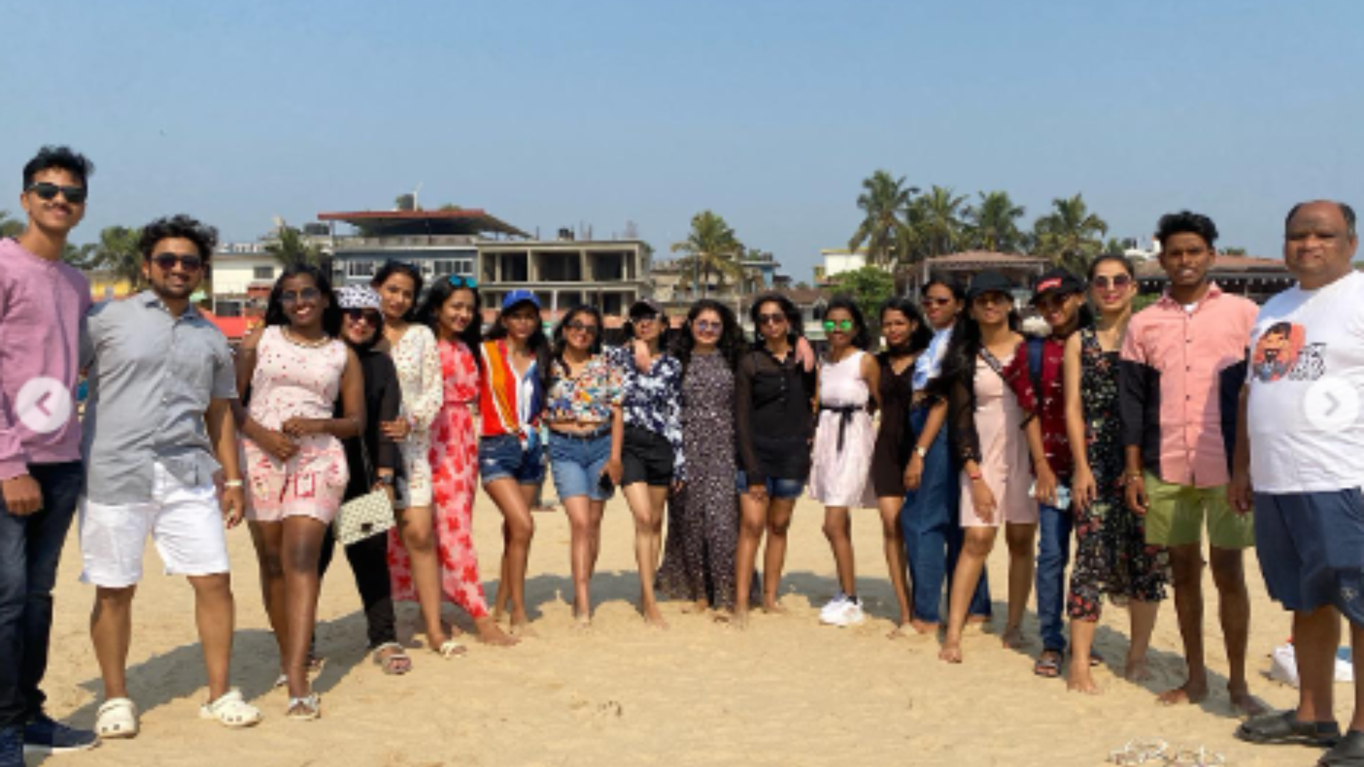 Group of friends on a trip